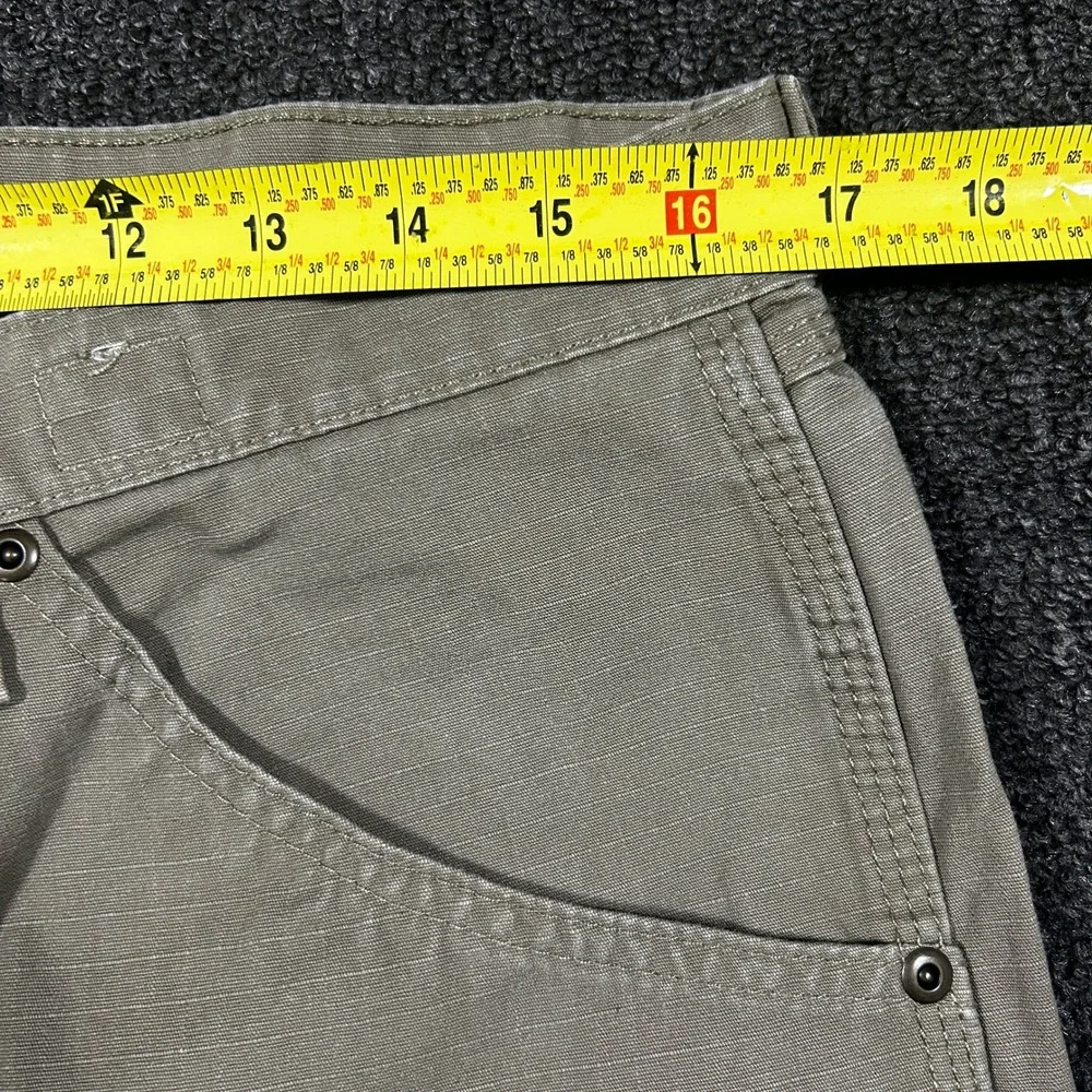 Wrangler Riggs Workwear Cargo Pants Mens 33x30 Bark Ripstop Cotton 103W060BR